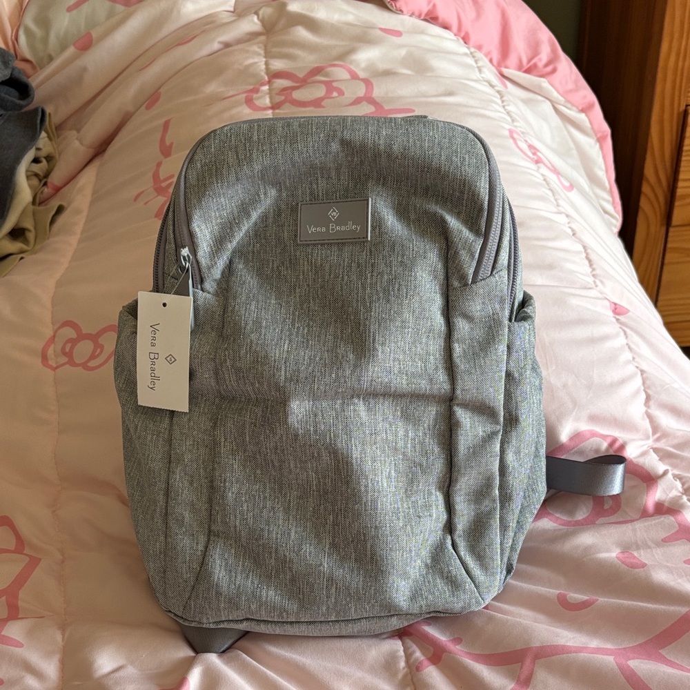 Vera Bradley Light Gray backpack